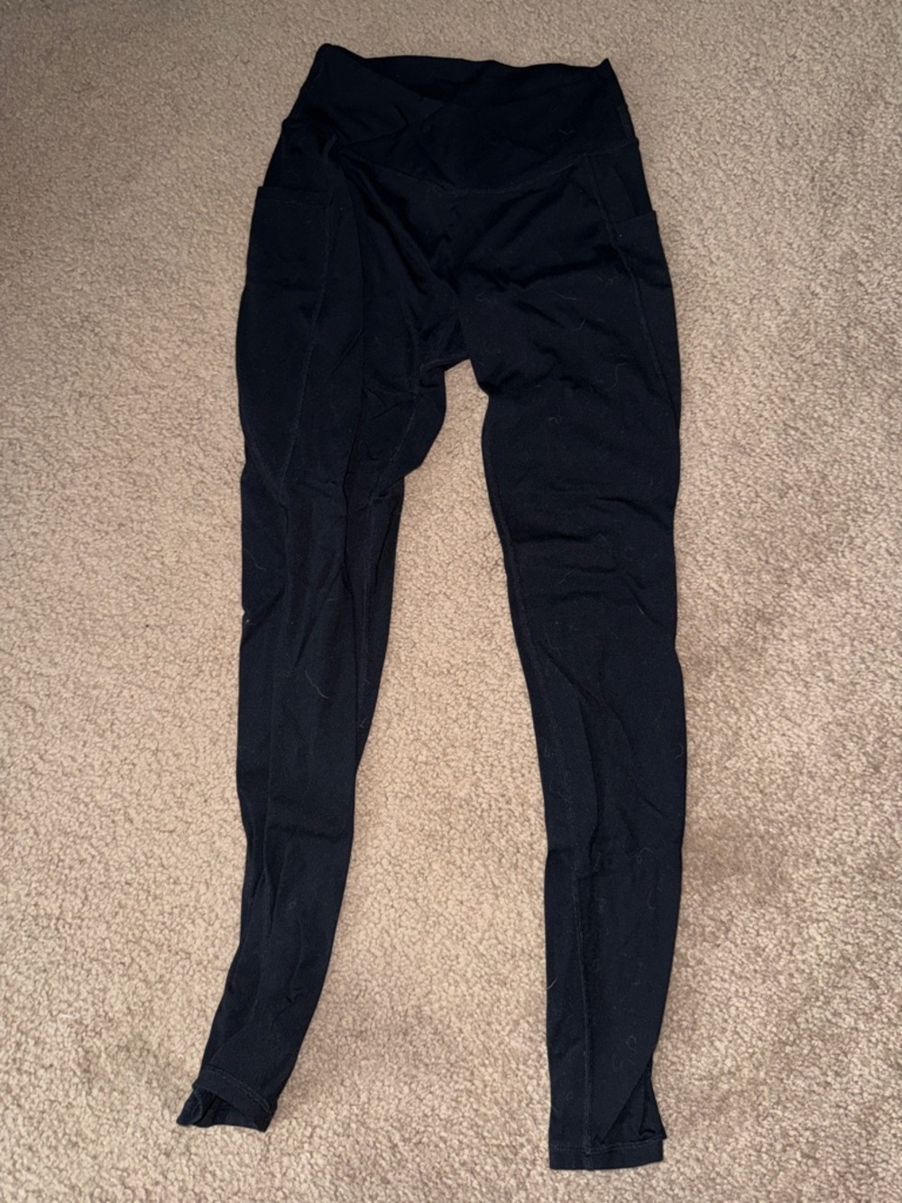 Black High-Waist Active Leggings